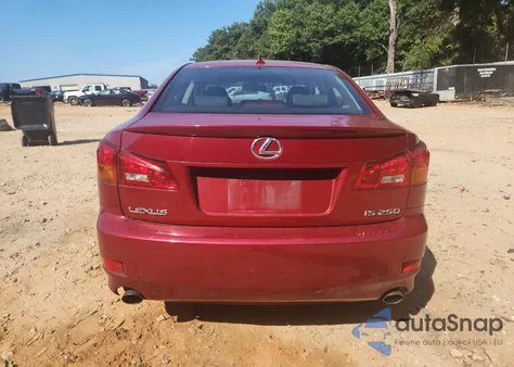 2008 Lexus Is 250 из США, поврежденный, VIN JTHBK262382069299